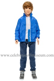Justin Bieber travel gear doll