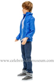Justin Bieber travel gear doll