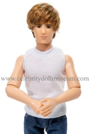 Justin Bieber travel gear doll