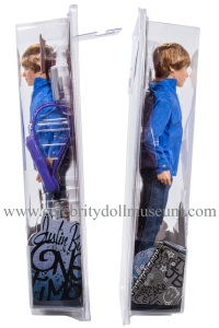 Justin Bieber travel gear doll