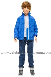 Justin Bieber travel gear doll