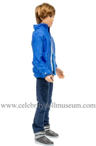 Justin Bieber travel gear doll