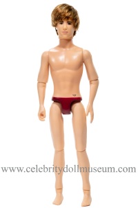 Justin Bieber travel gear doll