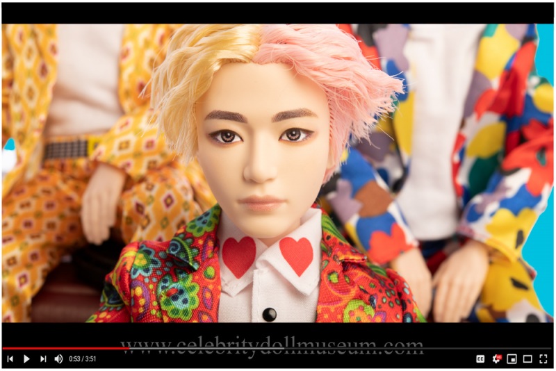 V BTS doll