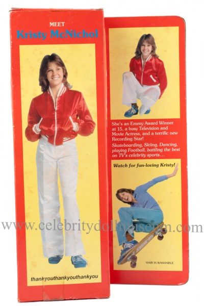 Kristy McNichol doll box bacj