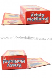 Kristy McNichol doll box top and bottom