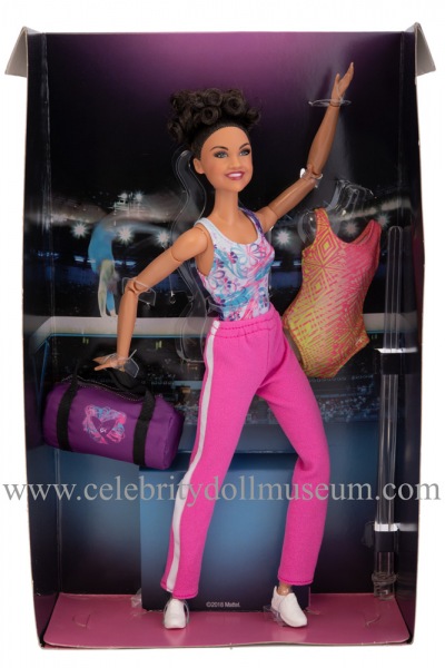 Laurie Hernandez doll box insert