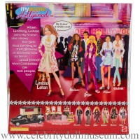 Lindsay Lohan Doll box back