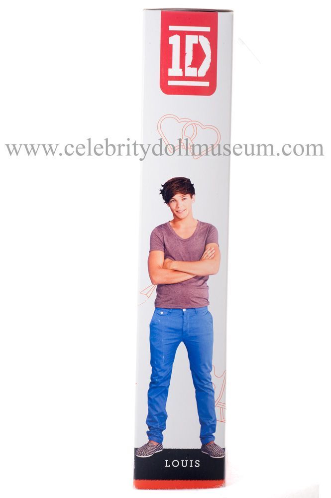 2012 One Direction 1D Louis Tomlinson 12" Doll, No Shirt