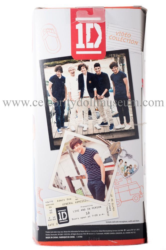 ONE DIRECTION: BONECO ORIGINAL EDIÇÃO EXLCUSIVA SINGING DOLL (LOUIS  TOMLINSON)