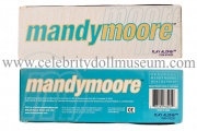 Mandy Moore doll box top and bottom