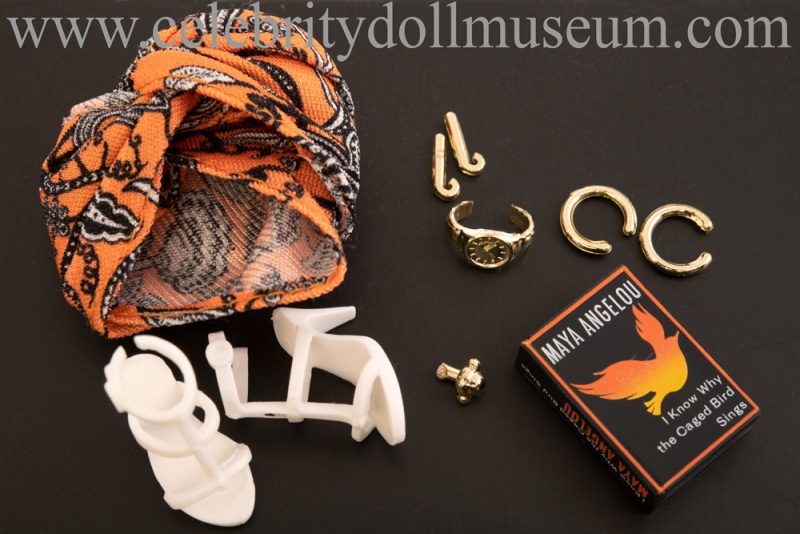 Maya Angelou doll accessories