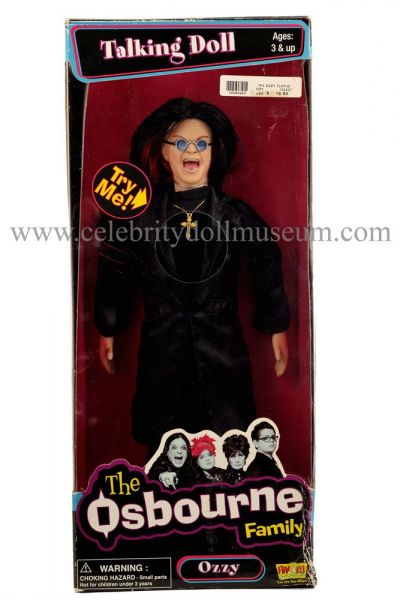 Ozzy Osbourne talking doll box front