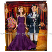 Patrick Dempsey and Amy Adams doll box insert