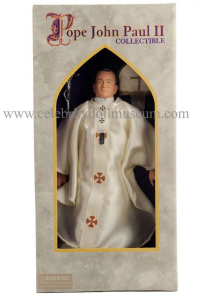 Pope John Paul II doll box front