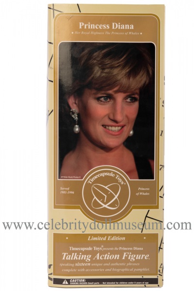 Princess Diana talking doll box