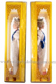 Queen Elizabeth II doll box sides