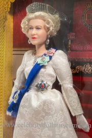 Queen Elizabeth II doll