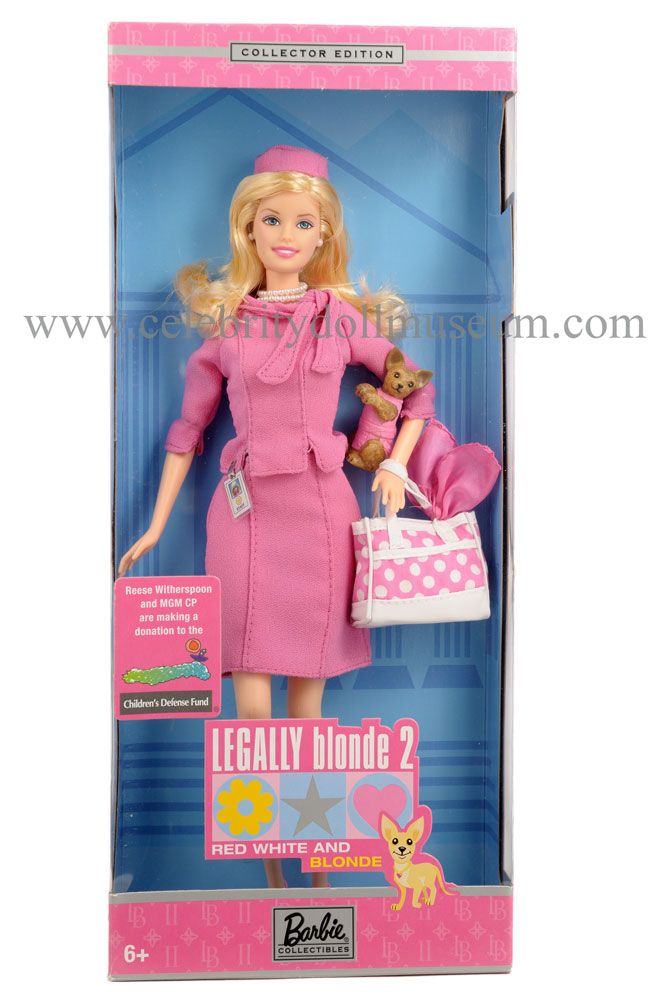 Reese Witherspoon (Legally Blonde) - Celebrity Doll Museum