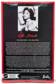 Rita Moreno Doll box back
