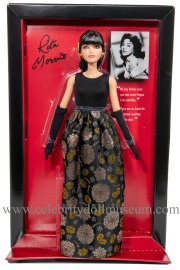 Rita Moreno Doll box insert