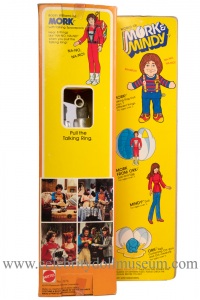 Robin Williams doll box back