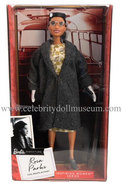 Rosa Parks doll box front