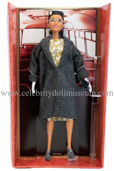 Rosa Parks doll box insert