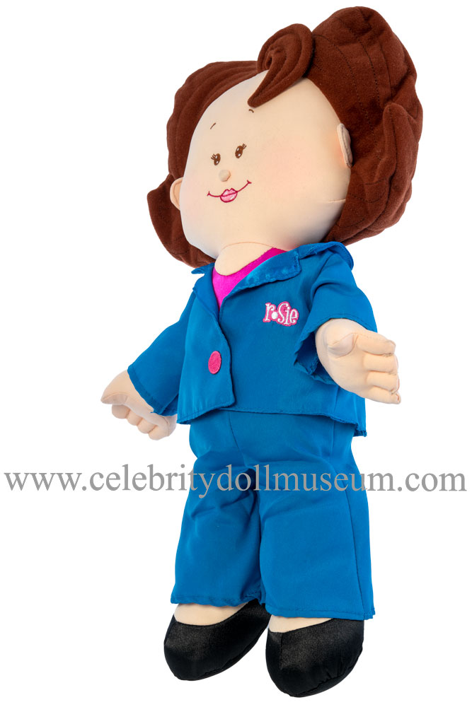 Rosie O'Donnell plush doll