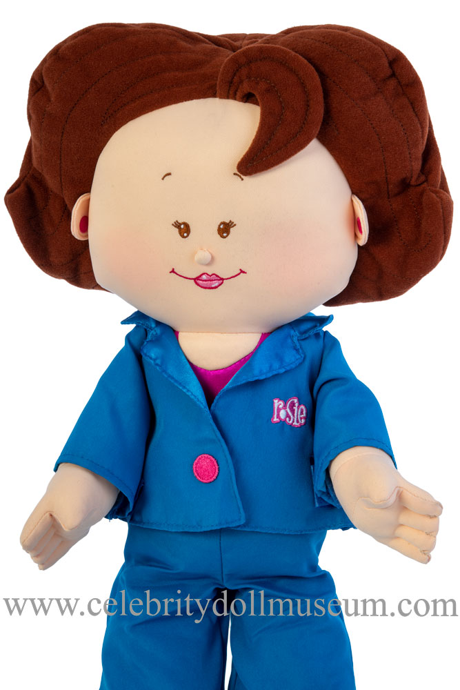 Rosie O'Donnell plush doll