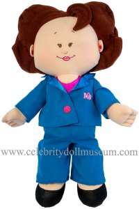 Rosie O'Donnell plush doll
