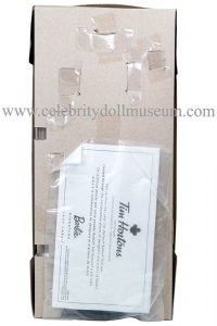 Sarah Nurse doll insert back