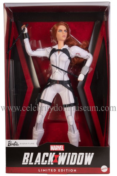 Scarlett Johansson doll box front