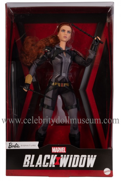 Scarlett Johansson doll (Amazon edition) box front