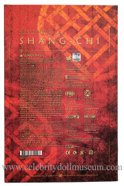 Simu Liu action figure slip cover box back