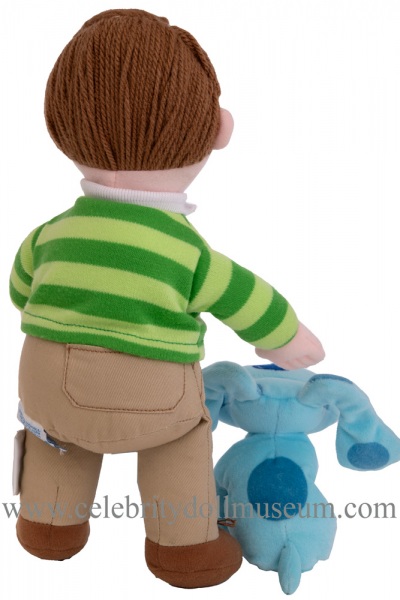 Steve and Blue from Blue's Clue plush dolls