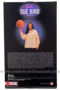Sue Bird doll box back