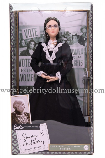 Susan B Anthony doll box front