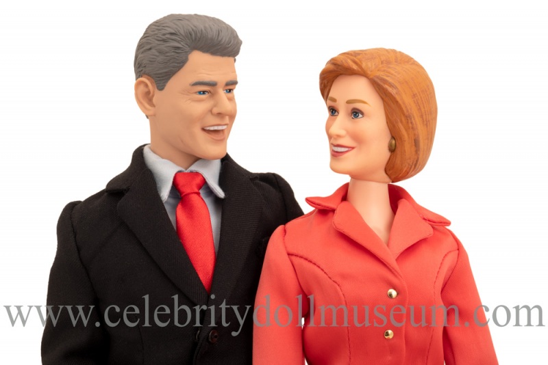 Bill and Hillary Clinton Toypresident Dolls