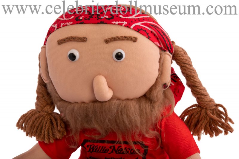 Willie Nelson doll