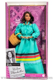 Wilma Mankiller doll box