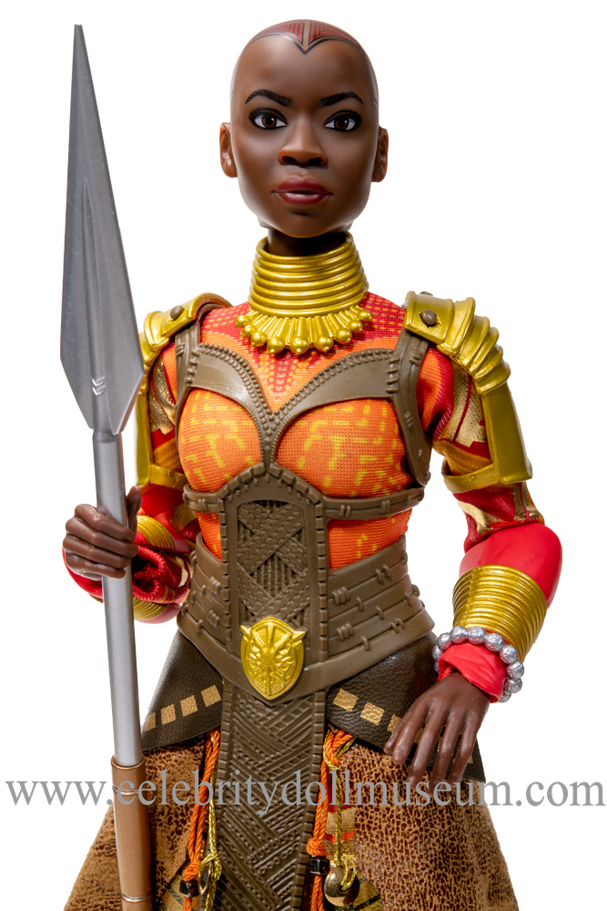 Black panther barbie sales doll