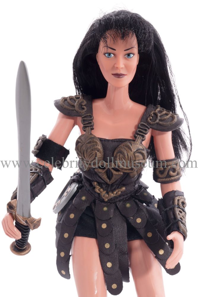 The Lucy Lawless as the character Xena doll from the adventure series Xena:...